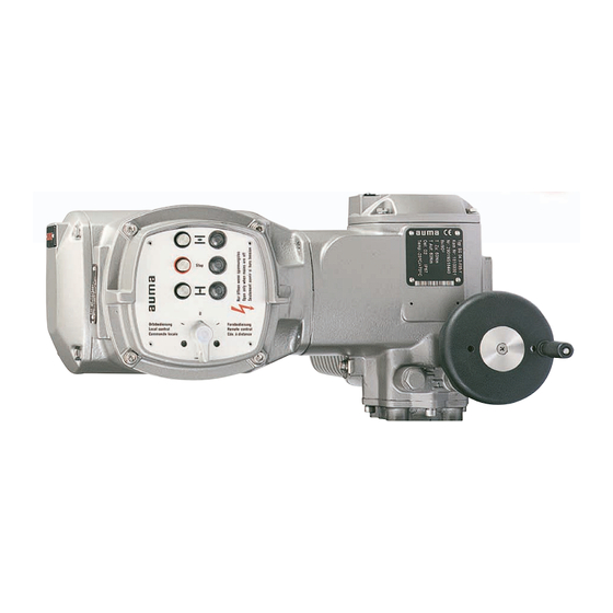 AUMA SG 03.3 Instrucciones De Servicio
