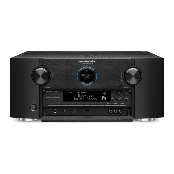 Marantz AV7702mkII Manual Del Usuario