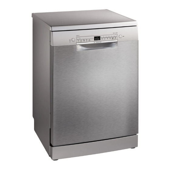 Bosch SMS2HTI02E Manual De Usuario