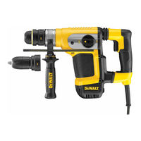 DeWalt D25417 Manual De Instrucciones