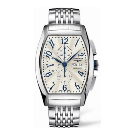 Longines L674 Guia Del Usuario