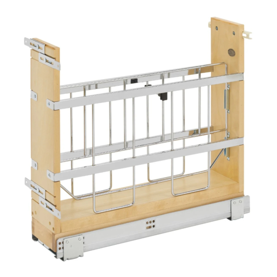 Rev-A-Shelf 447 Serie Instrucciones De Instalación