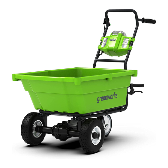 GreenWorks ZTF402 Manuales