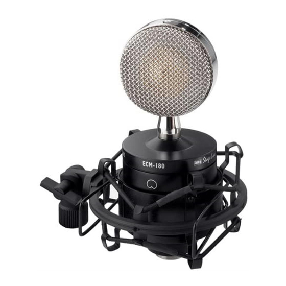 Monacor International IMG STAGELINE ECM-180 Manual De Instrucciones