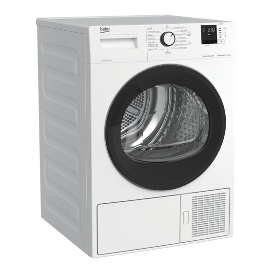 Beko DS 8512 CX Manual Del Usuario