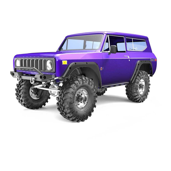 Redcat Racing GEN8 International Scout II Manuales