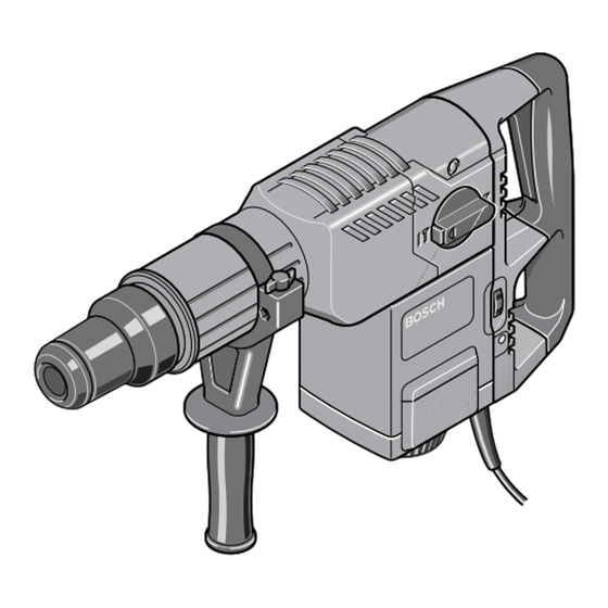 Bosch GBH 11 DE Professional Manual Original