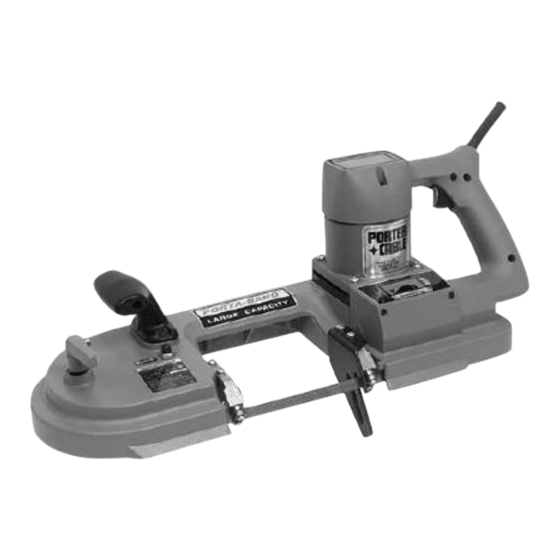 Porter Cable PORTA-BAND 7724 Manual De Instrucciones