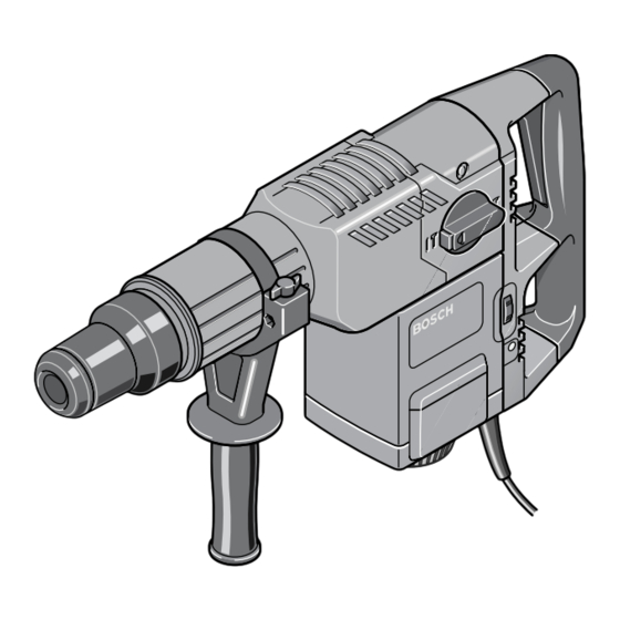Bosch GBH 11 DE Professional Manual Original