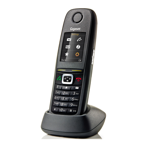 Gigaset R650H PRO Guía Rápida