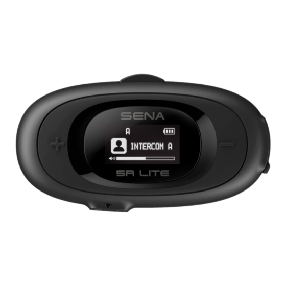 Sena SR LITE Guia De Inicio Rapido