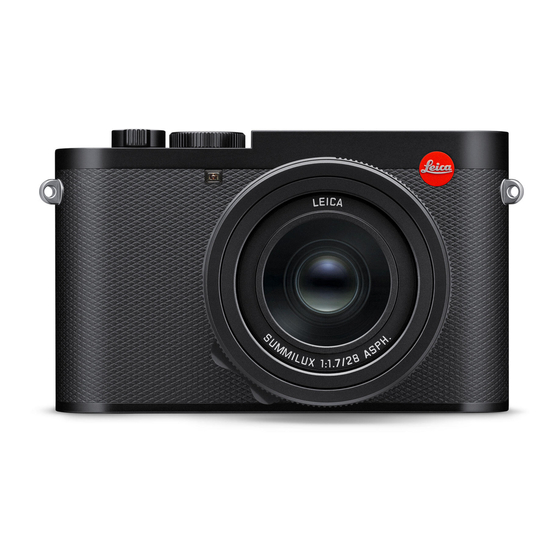 Leica Q3 Instrucciones Abreviadas