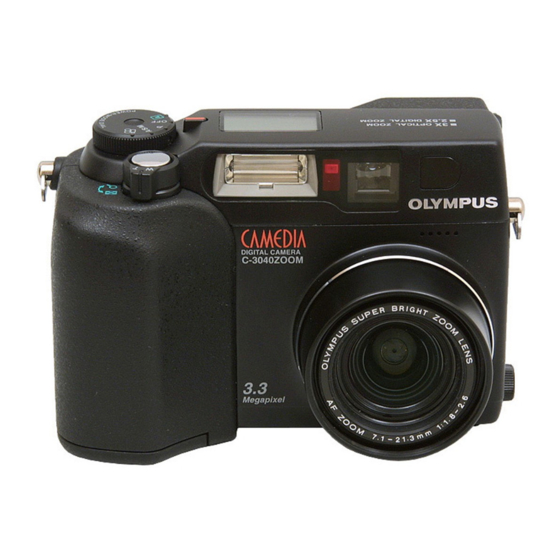 Olympus Camedia C-3040ZOOM Manual Del Usuario