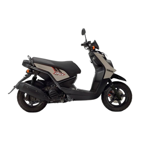 Yamaha YW125CB 2009 Manual De Mantenimiento