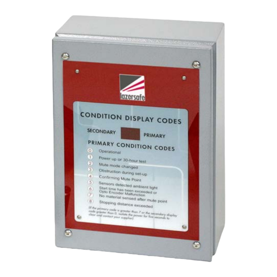 Lazer Safe LZS-003 Serie Manual De Funcionamiento