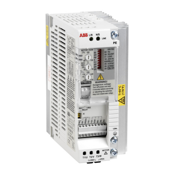 ABB ACS50 Serie Guia Del Usuario