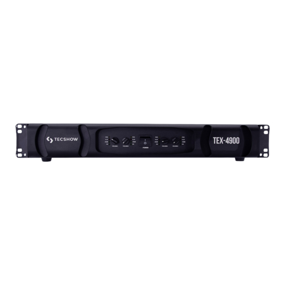 TECshow TEX-4900 Manual De Usuario