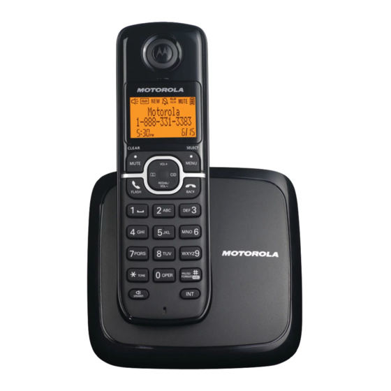 Motorola L601 Manuales