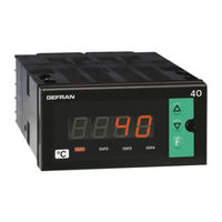 gefran 40F 96 Manual De Uso