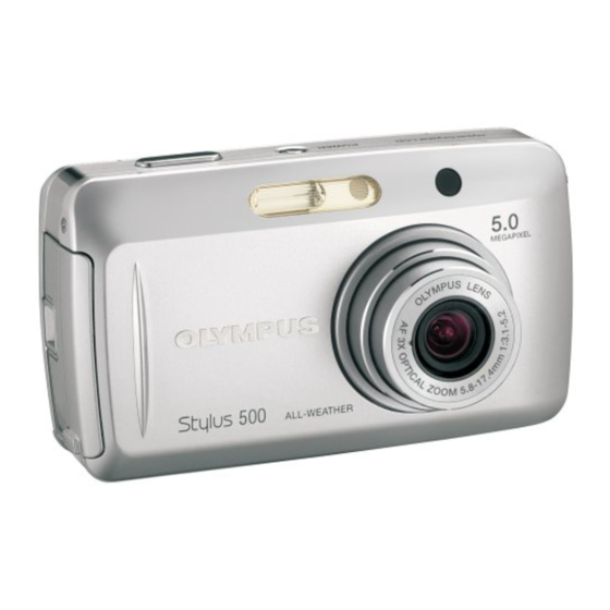 Olympus Stylus 500 Manual Básico