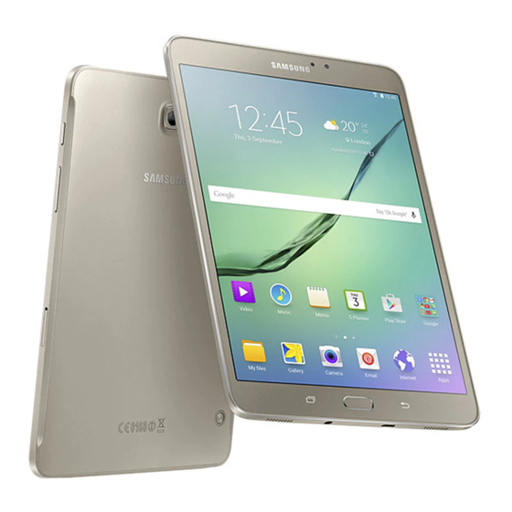 Samsung Galaxy Tab S2 Manual Del Usuario
