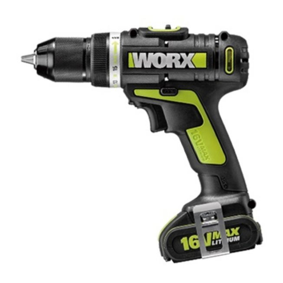 Worx WU171 Manuales