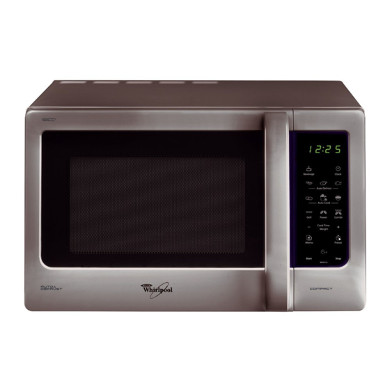 Whirlpool MWD 208 Instrucciones Para El Uso