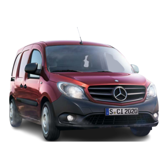 Mercedes-Benz Citan 2020 Manuales