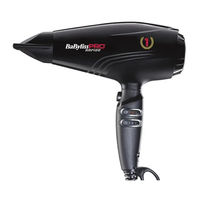 Babyliss Pro RAPIDO Manual De Instrucciones