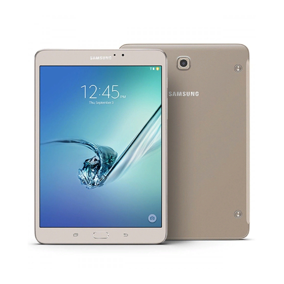 Samsung Galaxy Tab S2 Manual Del Usuario