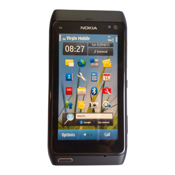 Nokia N8-00 Guia Del Usuario