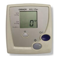 Omron MX3 Plus Manual De Instrucciones