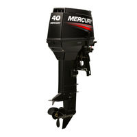 Mercury Marine TwoStroke 40 Manual De Funcionamiento Mantenimiento E Instalación