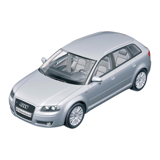 Audi A3 Sportback Formación De Servicio Técnico