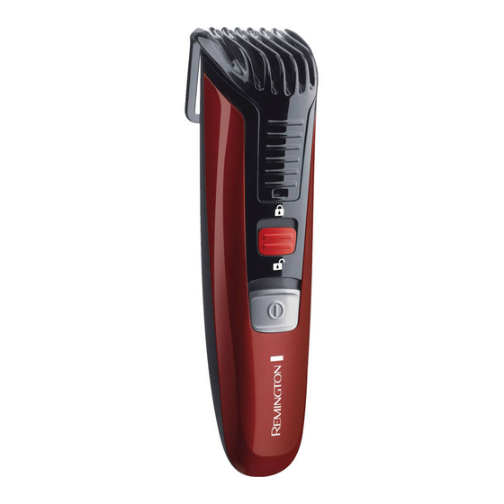Remington MB4125 Manual De Instrucciones