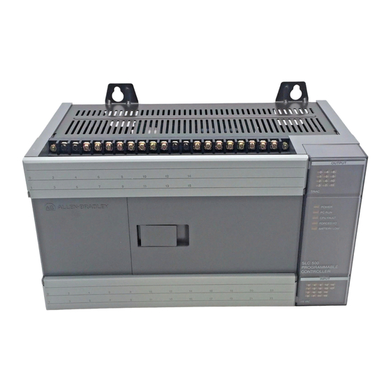 Allen-Bradley SLC 500 1747-L20 Instrucciones De Instalación