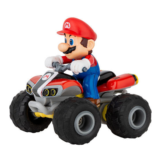 Carrera RC Mario Kart Mario Instrucciones De Montaje Y De Servicio
