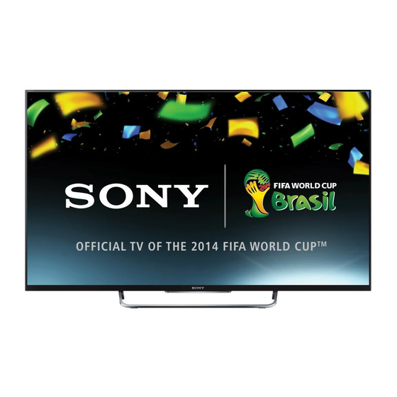 Sony BRAVIA KDL-50W82xB Serie Guía De Referencia