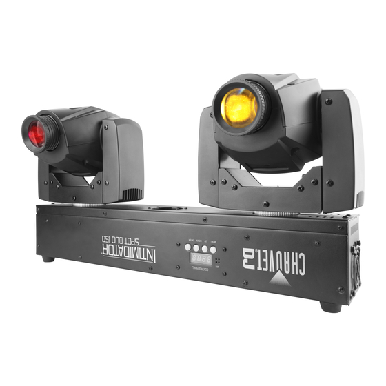 Chauvet DJ Intimidator Spot DUO 155 Guía De Referencia Rápida