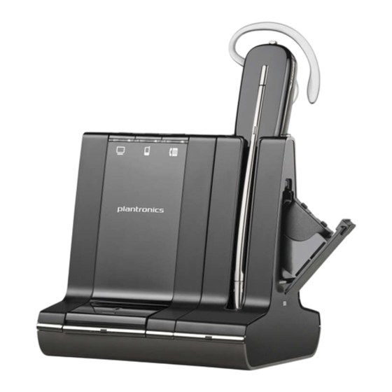 Plantronics Savi W745 Guia Del Usuario