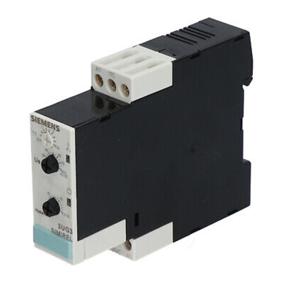 Siemens 3UG3534-1AC50 Manual Del Usuario