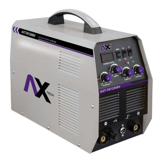AX Tech AXT-TAF200BV Manual De Instrucciones