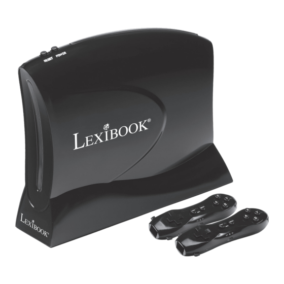 LEXIBOOK JG7410 Manual De Instrucciones
