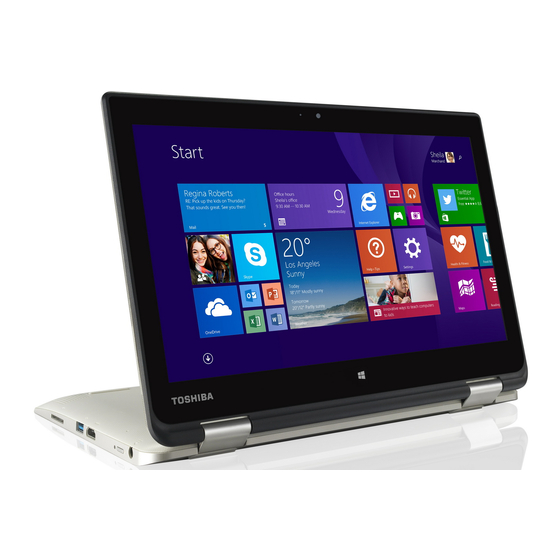 Toshiba Satellite CL10-B Manual Del Usuario
