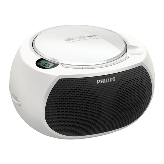 Philips AZ380/12 Manual Del Usuario
