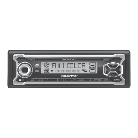 Blaupunkt Brooklyn MP35 Instrucciones De Manejo