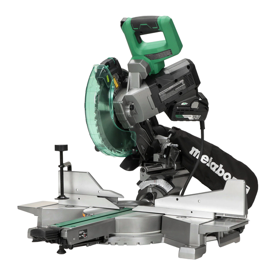 Metabo HPT C 3610DRA Manual De Instrucciones