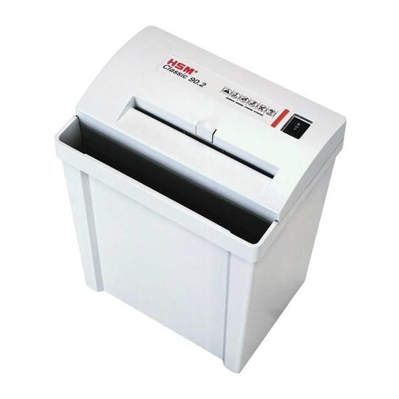 HSM Primo 900 Instrucciones De Servicio
