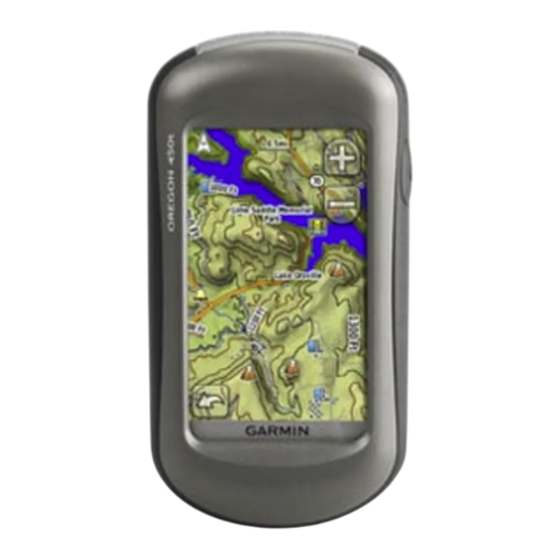 Garmin OREGON Serie Manual Del Usuario