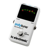 TC Electronic PolyTune Manual De Instrucciones